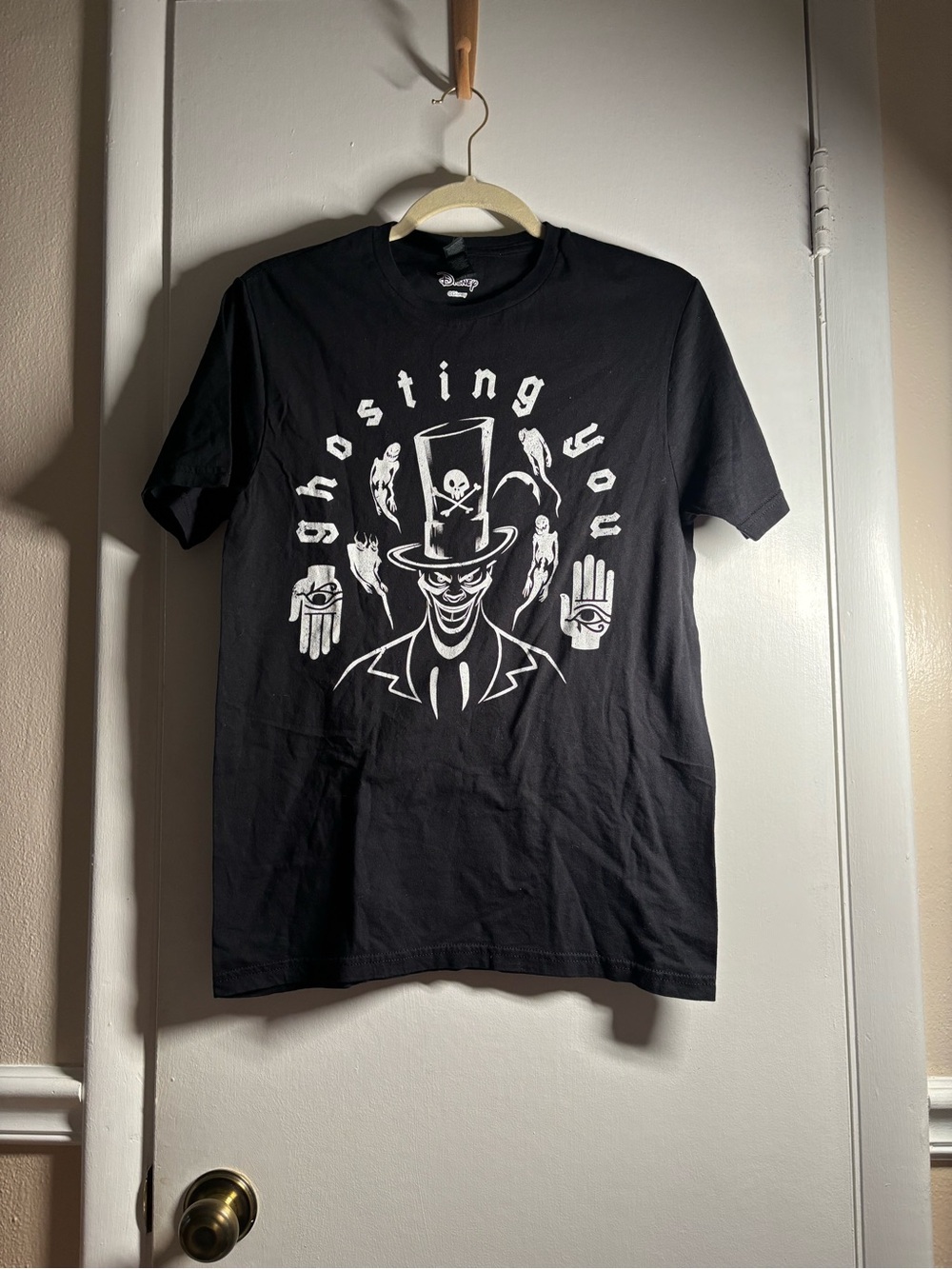 Ghosting You Black Graphic Tee - Unbranded